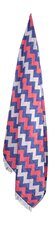 Сауна-плед, пляжное полотенце, сауна-полотенце, красно-синее, 90x170 см цена и информация | Полотенца | pigu.lt