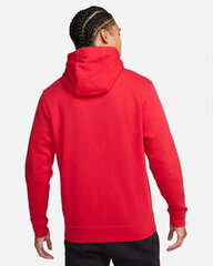 Džemperis vyrams Nike Džemperis Vyrams Full Zip Fleece Hoodie Red CW6887 657, raudonas kaina ir informacija | Džemperiai vyrams | pigu.lt