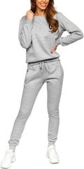J.Style Cпортивные Kостюмы Fleece Grey 70W03-2 70W03-2/S цена и информация | Спортивная одежда для женщин | pigu.lt