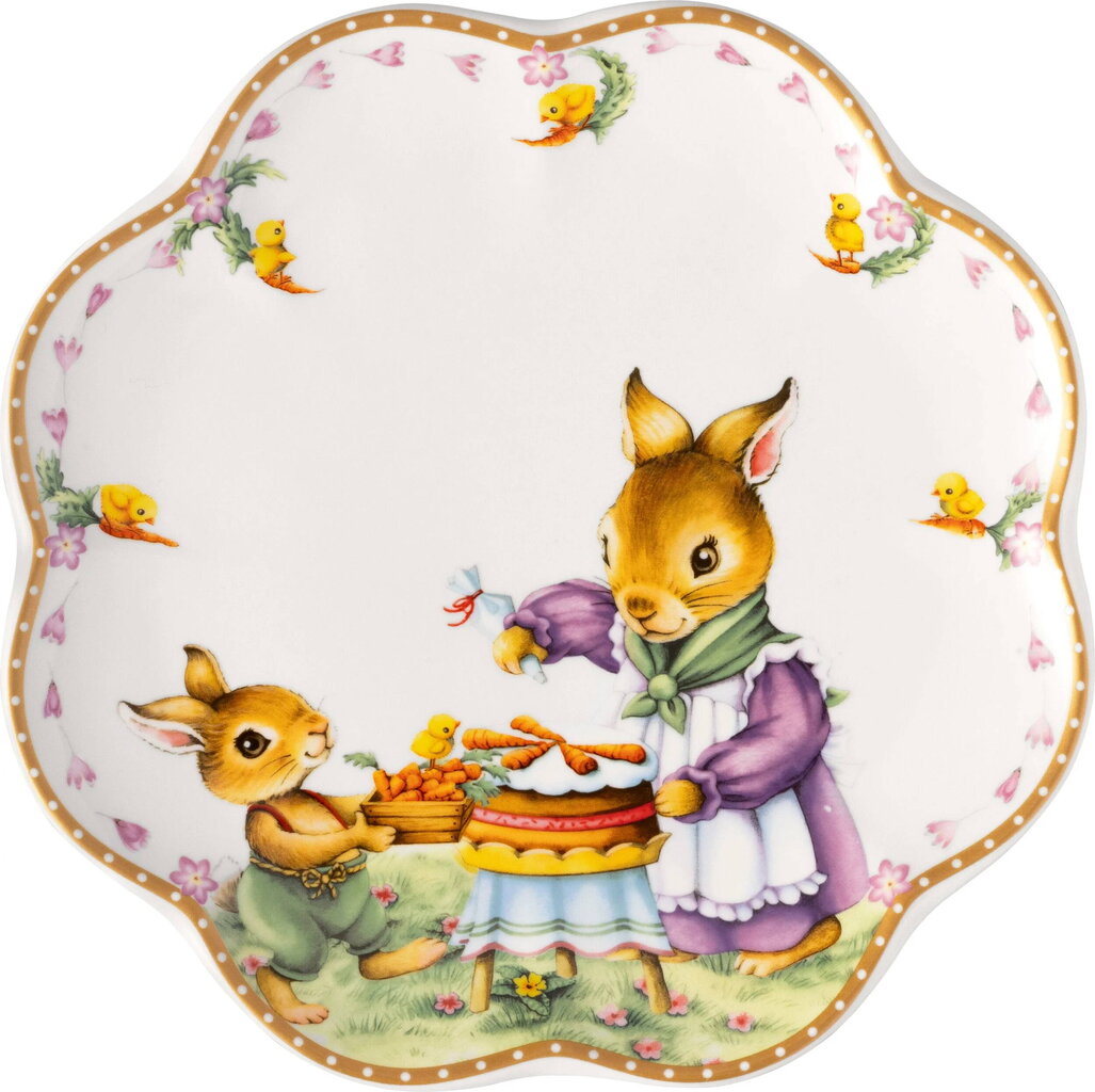 Villeroy & Boch lėkštė Annual Easter Edition Plate 2024, 22.3 cm цена и информация | Indai, lėkštės, pietų servizai | pigu.lt