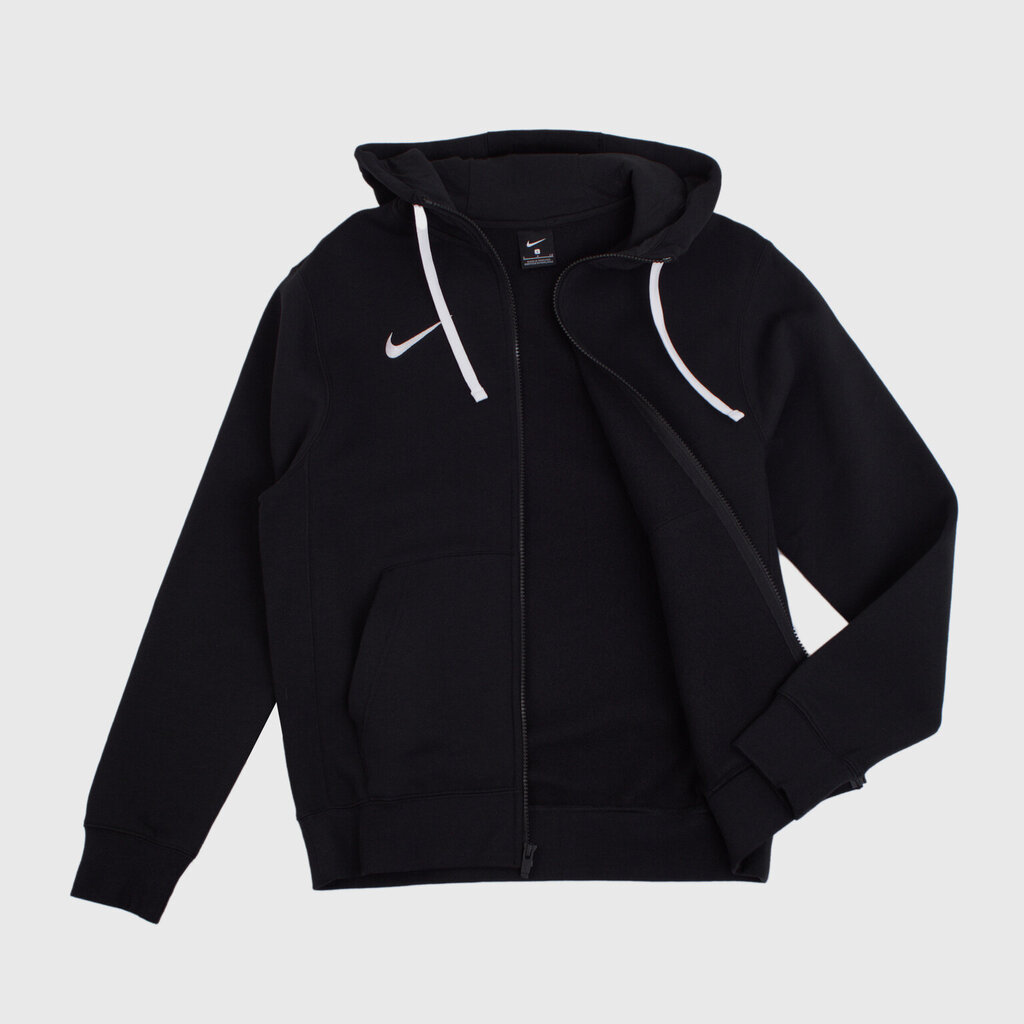 Džemperis vyrams Nike Full Zip Fleece Hoodie Black CW6887 010, juodas цена и информация | Džemperiai vyrams | pigu.lt