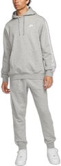 Nike Cпортивные Kостюмы M Nk Club Flc Gx Hd Trk Suit Grey FB7296 063 FB7296 063/M цена и информация | Мужская спортивная одежда | pigu.lt