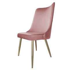 Kėdė Decorates Olivia Gold, rožinė kaina ir informacija | Virtuvės ir valgomojo kėdės | pigu.lt