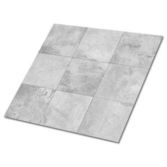 Lipni dekoratyvinė plytelė Decormat 30x30cm betono kratinys kaina ir informacija | Grindų plytelės | pigu.lt