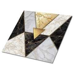 Lipni dekoratyvinė plytelė Decormat 30x30cm akmens trikampiai kaina ir informacija | Grindų plytelės | pigu.lt