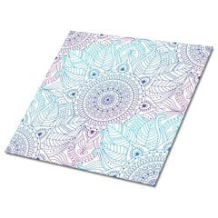 Lipni dekoratyvinė plytelė Decormat 30x30cm arabiška mandala цена и информация | Плитка на пол | pigu.lt