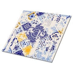 Lipni dekoratyvinė plytelė Decormat 30x30cm vintage azulejos kaina ir informacija | Grindų plytelės | pigu.lt