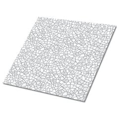 Lipni dekoratyvinė plytelė Decormat 30x30cm pilka mozaika kaina ir informacija | Grindų plytelės | pigu.lt