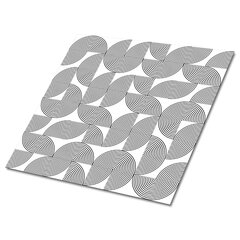 Lipni dekoratyvinė plytelė Decormat 30x30cm geometrinis raštas kaina ir informacija | Grindų plytelės | pigu.lt