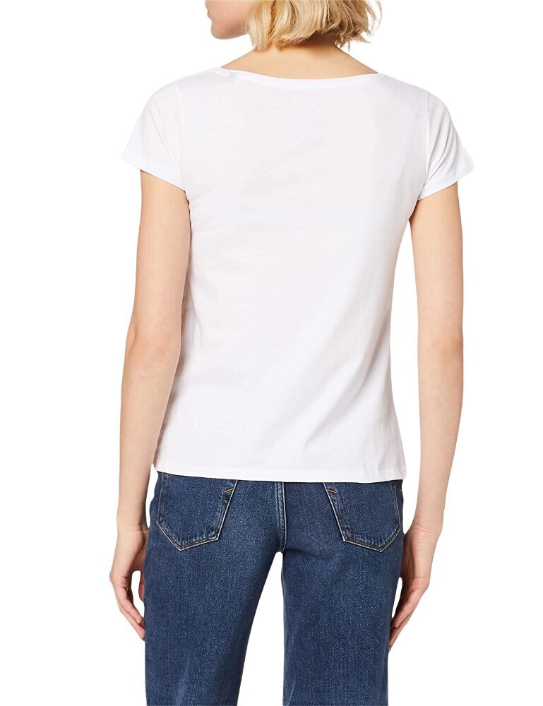 Marškinėliai moterims Gildans, balti цена и информация | Marškinėliai moterims | pigu.lt