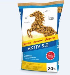 Josera Muesli active mix sportiniams ir laisvalaikio žirgams, 20 kg kaina ir informacija | Pašaras ūkiniams gyvūnams | pigu.lt