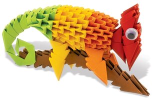 Origami 3D Chameleonas Creagami, 265 d. kaina ir informacija | Lavinamieji žaislai | pigu.lt