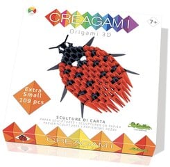 3D origami rinkinys Creagami Boružėlė XS kaina ir informacija | Lavinamieji žaislai | pigu.lt