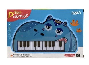 Детское пианино, 22 клавиш, Hippo Piano цена и информация | Развивающие игрушки | pigu.lt