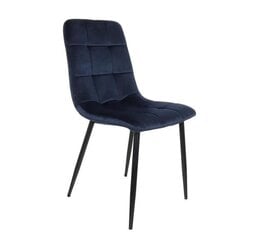 Kėdė BRW Barry, mėlyna kaina ir informacija | Virtuvės ir valgomojo kėdės | pigu.lt