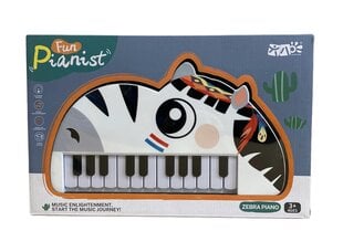 Детское пианино, 22 клавиш, Zebra Piano цена и информация | Развивающие игрушки | pigu.lt