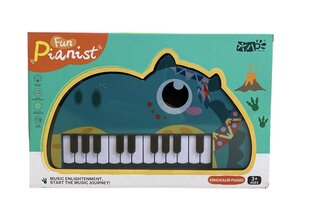 Детское пианино, 22 клавиш, Dinosaur Piano цена и информация | Развивающие игрушки | pigu.lt