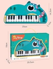 Vaikiškas pianinas, 22 klavišai, Dinosaur Piano kaina ir informacija | Lavinamieji žaislai | pigu.lt