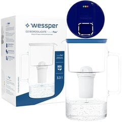 Кувшин Wessper D2 Borosilicate FutureFlow, 3.3 л цена и информация | Фильтры для воды | pigu.lt