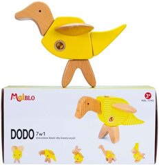 Medinių kaladėlių rinkinys Malblo 7in1 Dodo, gyvūnai kaina ir informacija | Konstruktoriai ir kaladėlės | pigu.lt