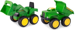 Žaislinis transporto priemonių rinkinys Tomy John Deere 2 kaina ir informacija | Žaislai berniukams | pigu.lt