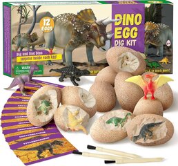 Mokslinis archeologų žaidimo rinkinys Dino Egg Stem kaina ir informacija | Lavinamieji žaislai | pigu.lt