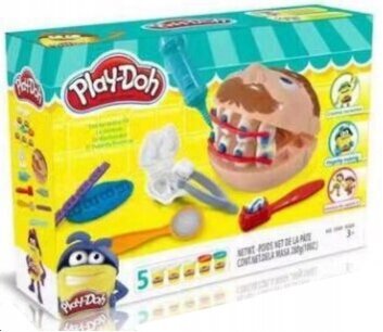 Plastilino rinkinys Playdoh Dantistas kaina ir informacija | Lavinamieji žaislai | pigu.lt