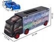 Žaislinis vilkikas su mašinėlėmis MalPlay kaina ir informacija | Žaislai berniukams | pigu.lt