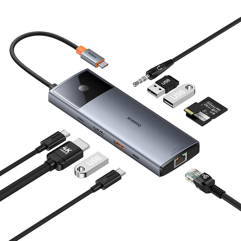 Baseus B00061800813 kaina ir informacija | Adapteriai, USB šakotuvai | pigu.lt