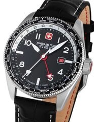 Laikrodis vyrams Swiss Military Hanowa Hawk Eye GMT SMWGB0000504 kaina ir informacija | Vyriški laikrodžiai | pigu.lt