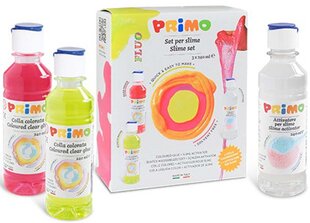 Šlykštukų gaminimo rinkinys Primo Fluo slime set цена и информация | Принадлежности для рисования, лепки | pigu.lt