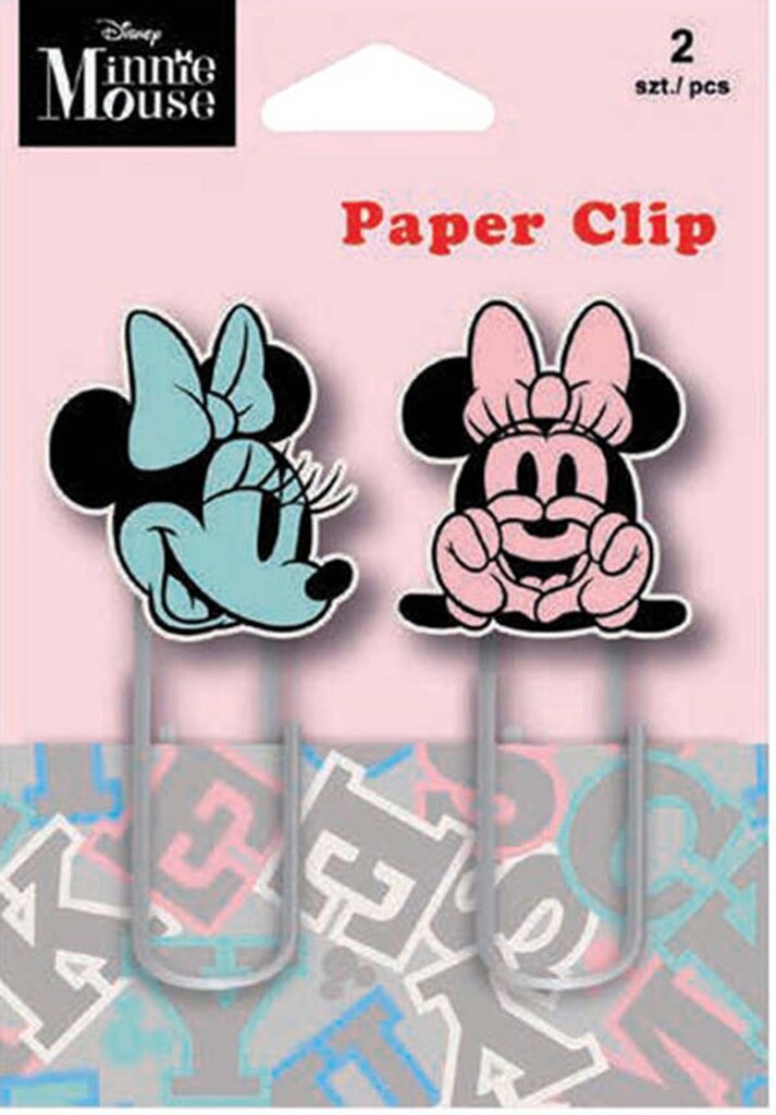 Sąvaržėlės COOLPACK Minnie Mouse, 2 vnt. kaina ir informacija | Knygų skirtukai  | pigu.lt