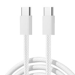 Joyroom S-A45 Ben Series USB-C | USB-C 60W cable 1 m - white цена и информация | Кабели для телефонов | pigu.lt