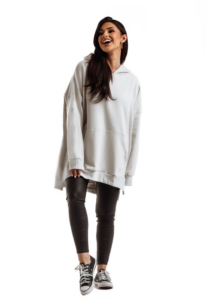 Džemperis moterims Mayflies, baltas цена и информация | Megztiniai moterims | pigu.lt