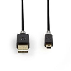 NEDIS CCBP60300AT20 Кабель USB 2.0 | USB-A Male | USB Mini-B 5 pin Male | 480 Mbps | 2.0 цена и информация | Кабели для телефонов | pigu.lt