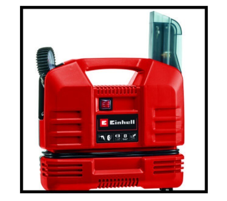 Einhell oro kompresorius 1100 W kaina ir informacija | Kompresoriai | pigu.lt