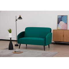 Диван для гостиной Aatrium Kim, зеленый/черный цена и информация | Кресла в гостиную | pigu.lt