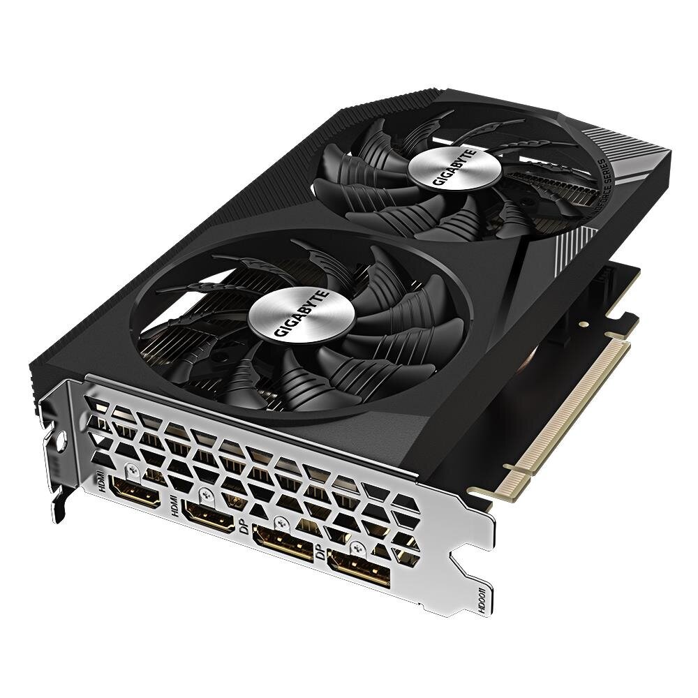 Gigabyte GeForce RTX 3050 Windforce OC V2 (GV-N3050WF2OCV2-8GD) kaina ir informacija | Vaizdo plokštės (GPU) | pigu.lt