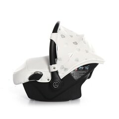 Automobilinė kėdutė Junama Glow, 0-13 kg, White/Silver kaina ir informacija | Autokėdutės | pigu.lt