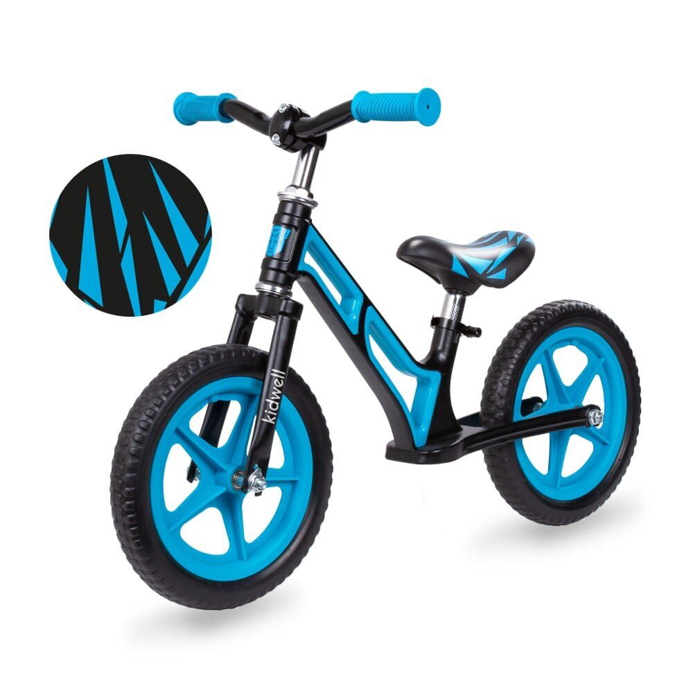Balansinis dviratis Kidwell Comet, mėlynas цена и информация | Balansiniai dviratukai | pigu.lt