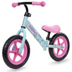 Balansinis dviratis Kidwell Rebel, rožinis - mėlynas цена и информация | Балансировочные велосипеды | pigu.lt