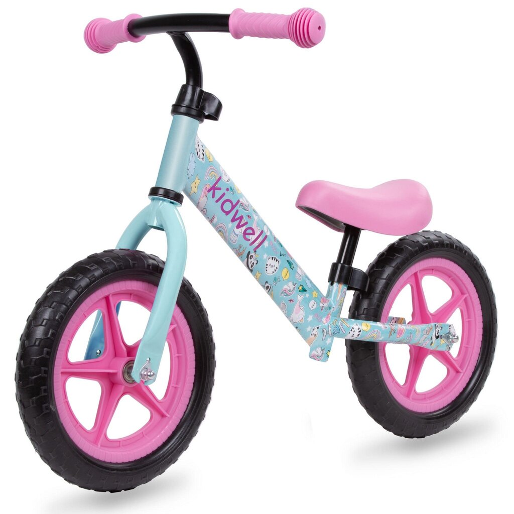 Balansinis dviratis Kidwell Rebel, rožinis - mėlynas цена и информация | Balansiniai dviratukai | pigu.lt