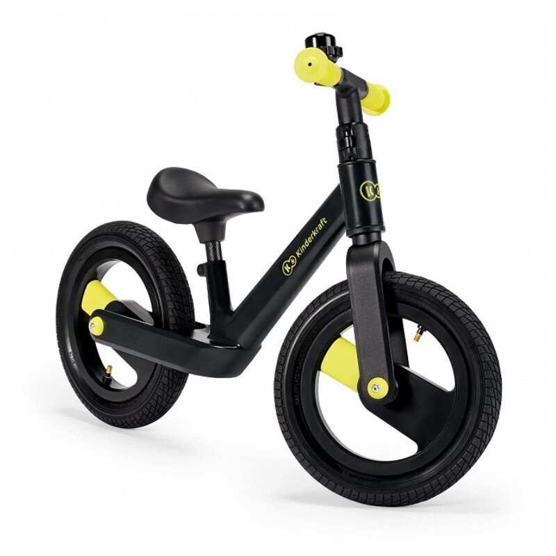 Balansinis dviratis Kinderkraft Goswift, juodas kaina ir informacija | Balansiniai dviratukai | pigu.lt