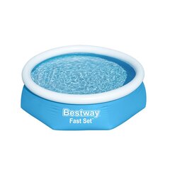 Baseinas su filtru Bestway Fast Set 57450, 244x61 cm цена и информация | Бассейны | pigu.lt