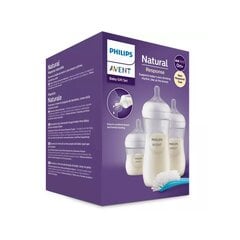 Buteliukų rinkinys Philips Avent Natural Response SCD837/12, 0mėn+ kaina ir informacija | Buteliukai kūdikiams ir jų priedai | pigu.lt