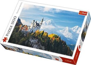 Dėlionė Trefl Bavarijos Alpės, 1500 d. kaina ir informacija | Dėlionės (puzzle) | pigu.lt