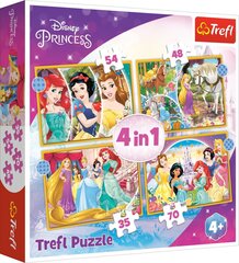 Dėlionių rinkinys Disney Princesės Trefl, 207 d. цена и информация | Пазлы | pigu.lt