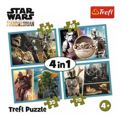 Dėlionių rinkinys Trefl Star Wars (Žvaigždžių karai ) Mandalorietis, 207 d. цена и информация | Пазлы | pigu.lt