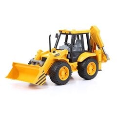 Žaislinis ekskavatorius-krautuvas Bruder JCB 4CX 2428, geltonas цена и информация | Игрушки для мальчиков | pigu.lt