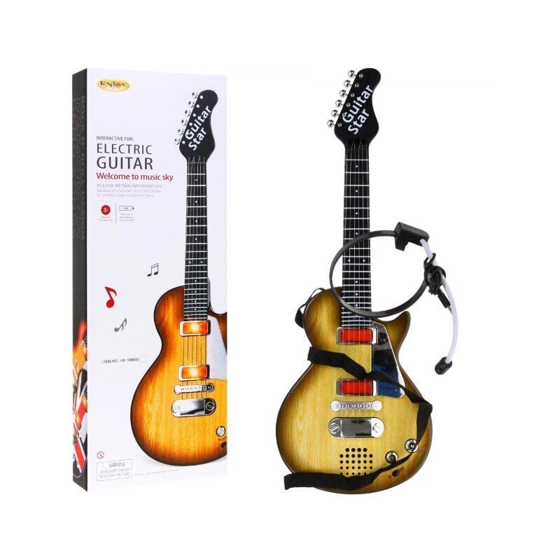 Vaikiška elektrinė gitara kaina ir informacija | Lavinamieji žaislai | pigu.lt
